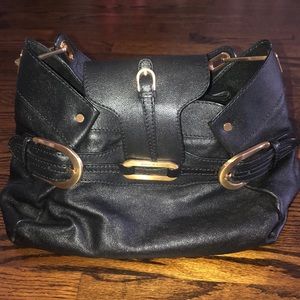 Jimmy choo leather shoulder bag